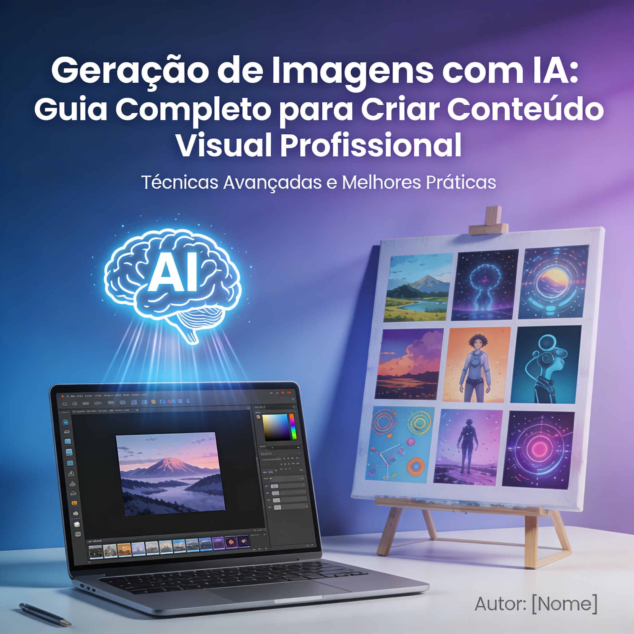 Geração de Imagens com IA: Guia Completo para Criar Conteúdo Visual Profissional